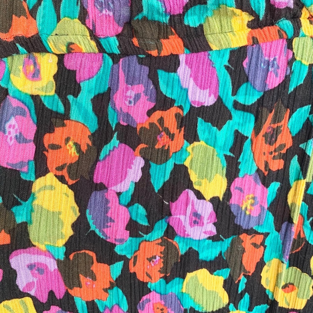 Raga Black Floral Wrap Dress - Picture 14 of 15